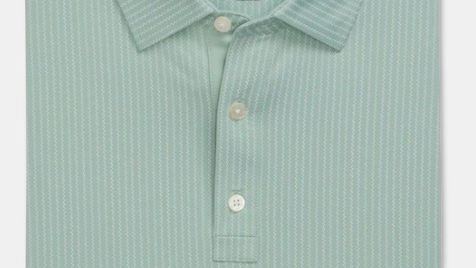 ZigZag Print Lisle Self Collar
